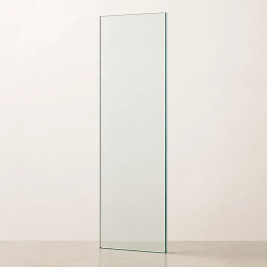 Clear annealed single-pane replacement window glass, 24 inches wide by 60 inches high