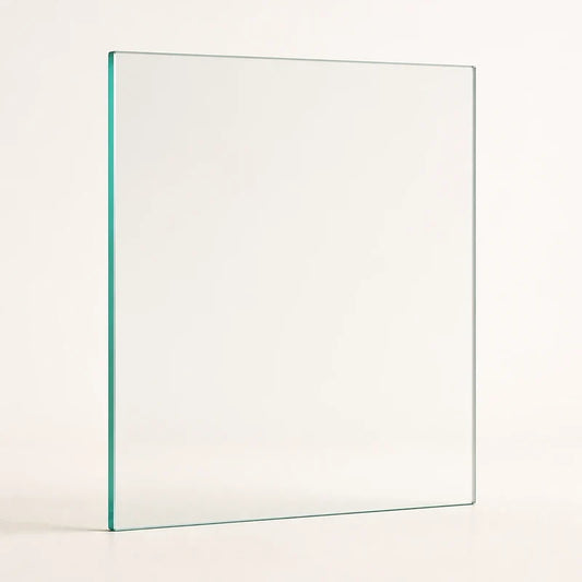 Clear annealed single-pane replacement window glass, 28 inches wide by 36 inches high