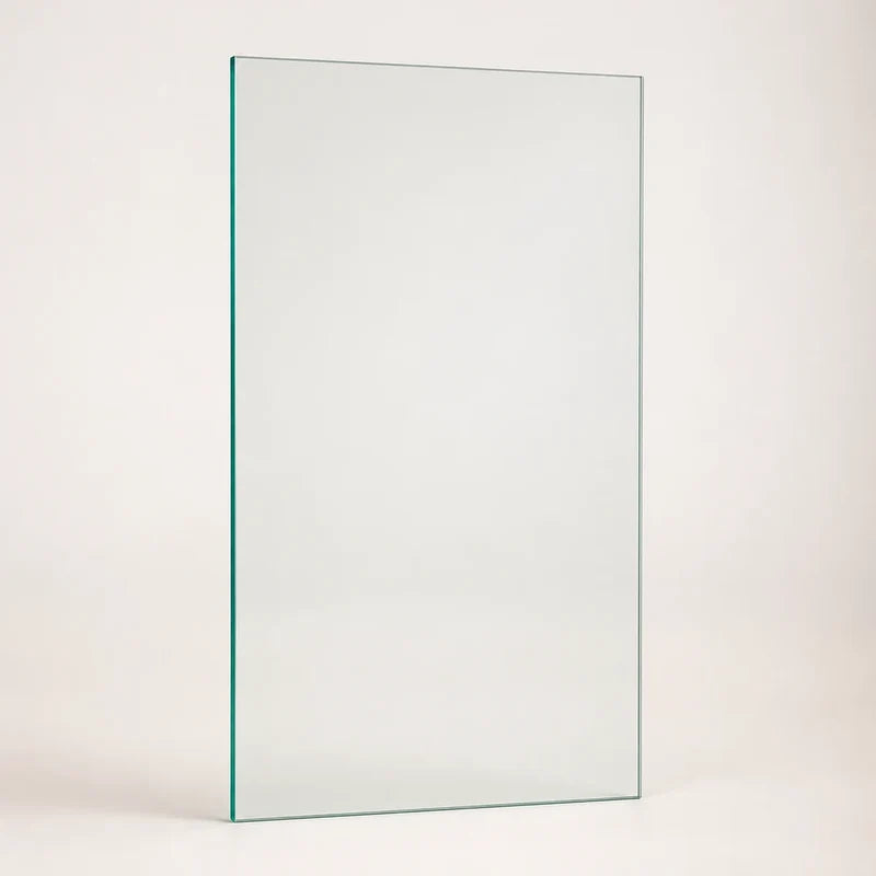 Clear annealed single-pane replacement window glass, 32 inches wide by 48 inches high