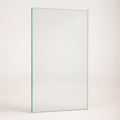 Clear annealed single-pane replacement window glass, 32 inches wide by 48 inches high
