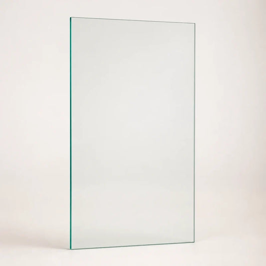 Clear annealed single-pane replacement window glass, 42 inches wide by 60 inches high