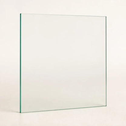 Clear annealed single-pane replacement window glass, 48 inches wide by 48 inches high