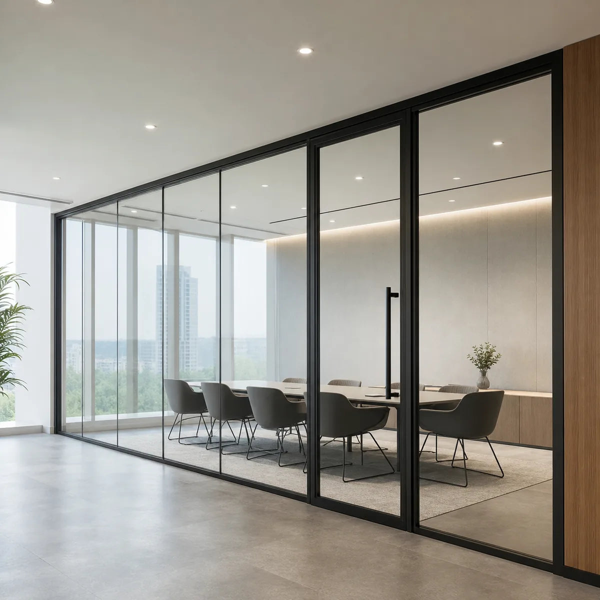 Office Glass Partition